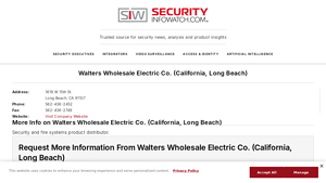 Security Info Watch - Fire & Security Solutions
