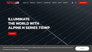 SegSolar - ALPINE N Series 715WP