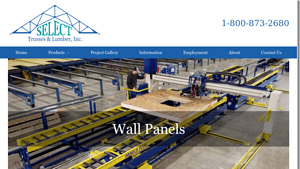 Select Trusses & Lumber Inc. - Wood Trusses & Panels