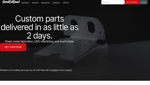 SendCutSend - Custom Sheet Metal Fabrication Services