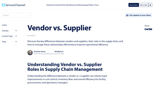 ServiceChannel - Facilities Management Software Solutions