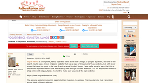 Vogue Fabrics - Authentic Quality Fabrics