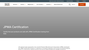 SGS - JPMA Certification Testing