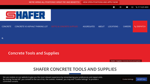 Shafer Bros - Concrete Tools & Equipment
