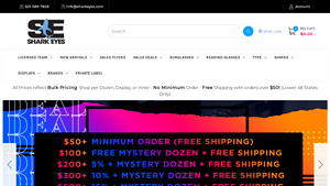 Shark Eyes - Wholesale Sunglasses & Reading Glasses