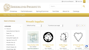 Sheerlund Products - Wreath Supplies