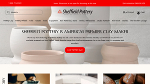 Sheffield Pottery - Kilns & Pottery Wheels