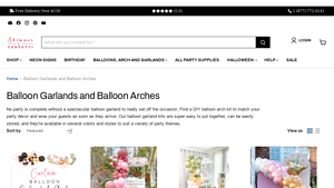 Shimmer & Confetti - DIY Balloon Garland Kit