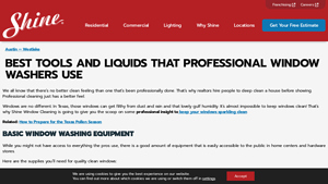 Shine Window Cleaning - Essential Equipment Guide