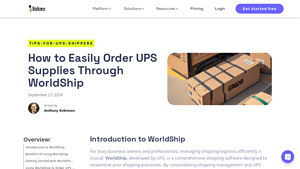 ShipScience - WorldShip Software