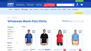 ShirtMax - Wholesale Blank Polo Shirts