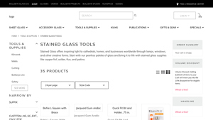 Bullseye Glass - Stained Glass Supplies
