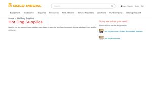 GMPopcorn - Hot Dog Supplies