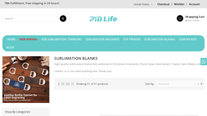Pydlife - Sublimation Blanks