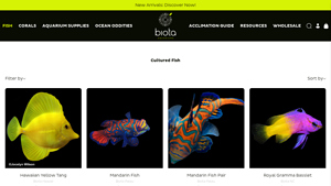 The Biota Group - Cultured Reef-Safe Fish