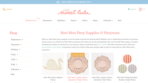 Meri Meri - Swan Shaped Plates