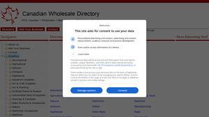 Shop Wholesale - Canadian Product Directory
