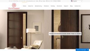 SunFlower - Wooden Doors Manufacturer