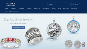 Sidney Imports - Wholesale Sterling Silver Jewelry