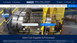 Siegal Steel - Steel Coil Processing