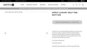 Sienna X - Apply Luxury Self Tan Mitt X10