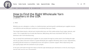 Silk City Fibers - Wholesale Yarn Distributors Guide