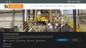SI Precast Concrete - Precast Products and Retaining Wall Systems