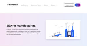 Siteimprove - SEO Solutions for Manufacturing