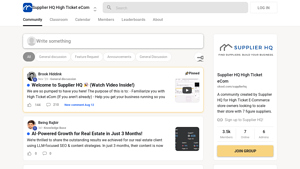 Supplier HQ - High Ticket eCommerce Platform