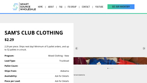 Sam’s Club - Mixed Clothing
