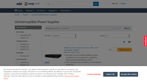 Snap One - Uninterruptible Power Supplies
