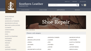 Southern Leather Company - Quality Shoe Repair Supplies