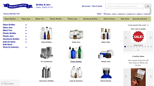 Specialty Bottle - Glass Bottles