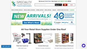 Specialty Store Services - Retail Store Supplies