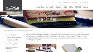 Speedball - Screen Printing Products