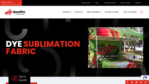 SpeedPro - Dye Sublimation Fabric Printing