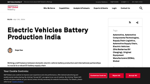 S&P Global - Electric Vehicle Battery Production