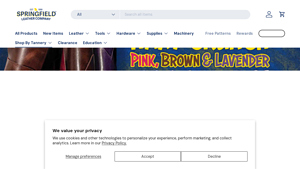 Springfield Leather - Premium Leather Supplies