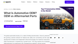 Spyne - OEM Auto Parts Solutions