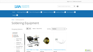 SRA - Soldering Equipment & Supplies