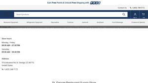 St. George - Restaurant Equipment & Supplies