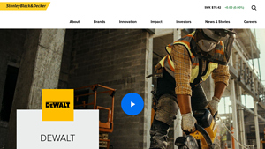 DEWALT - Key Innovations in Jobsite Tools