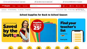 Staples - School Supplies