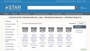 Star Graphic Supplies - Offset Ink and Additives