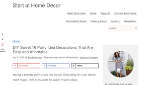 Start at Home Decor - Balloon Garland Kit