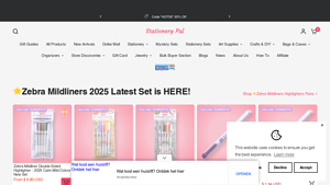 Zebra - Mildliner Highlighter Set
