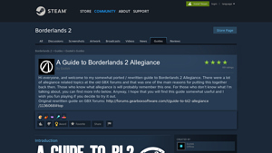 Borderlands 2 - Allegiance Guide