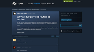 Steam Community - ISP Router Issues