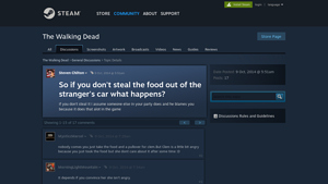 The Walking Dead - Moral Choices Discussion