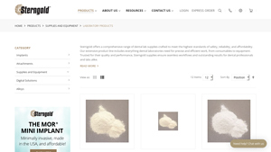 Sterngold - Dental Lab Supplies & Equipment